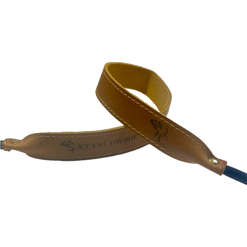 Light Brown Leather Sunglass Strap