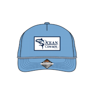 Trucker Hat Regular Patch w?Rope-medblue-1