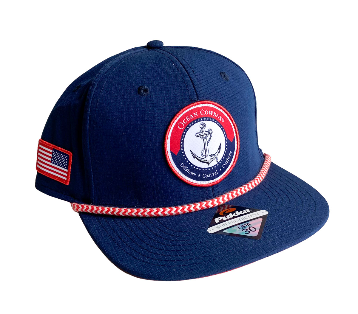 Trucker-Hats---Anchor-Patch----Rope-navy-photo